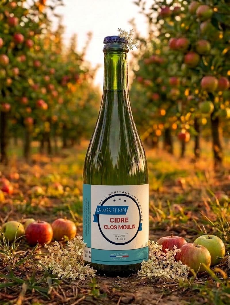 Bouteille de cidre L'Amer'Emoi