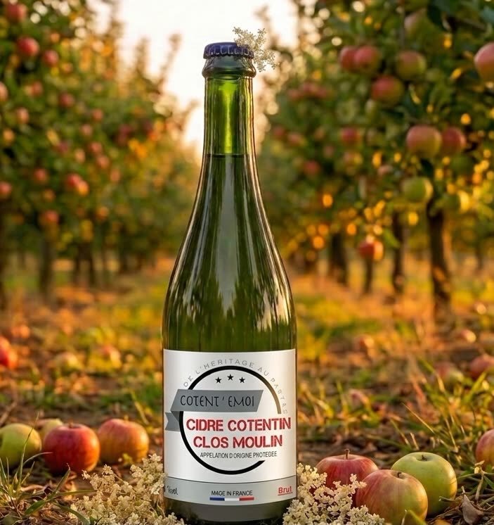 Bouteille de cidre Cotent'Emoi