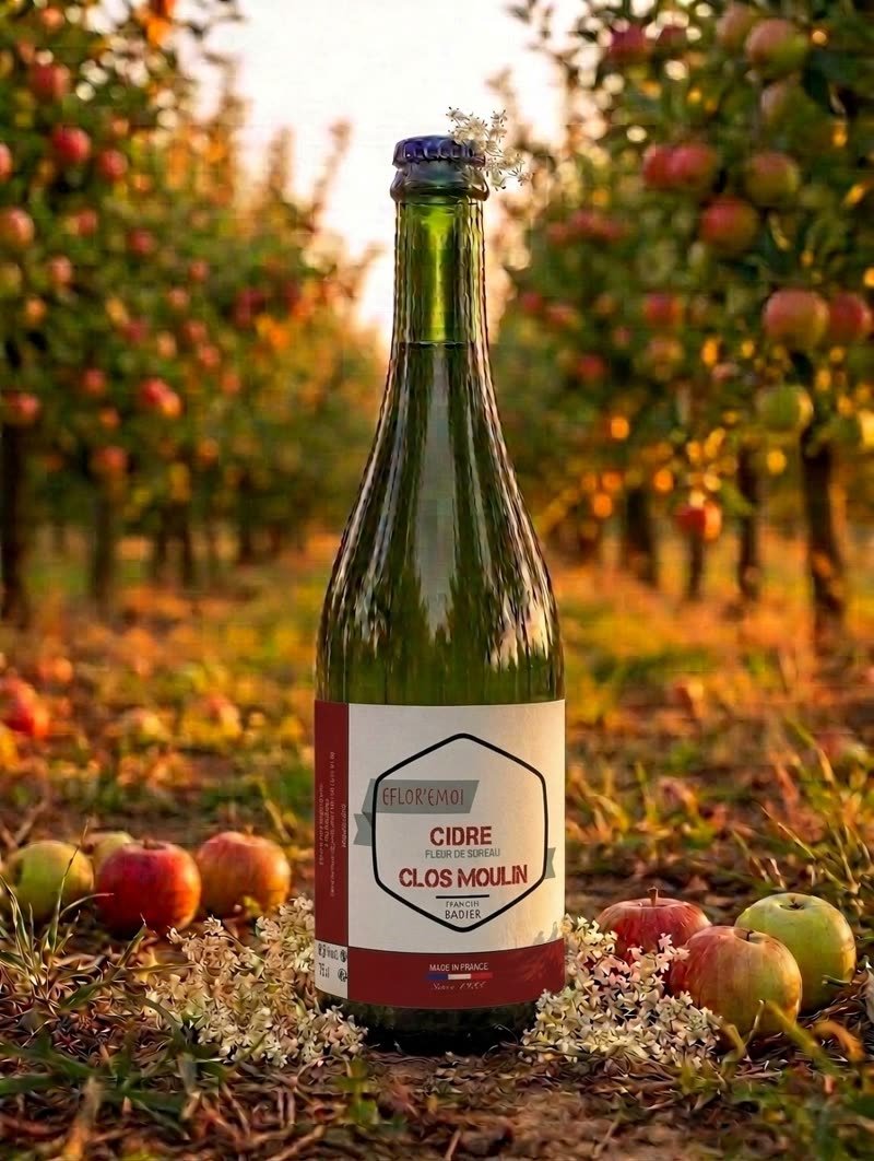 Bouteille de cidre Eflor'Emoi