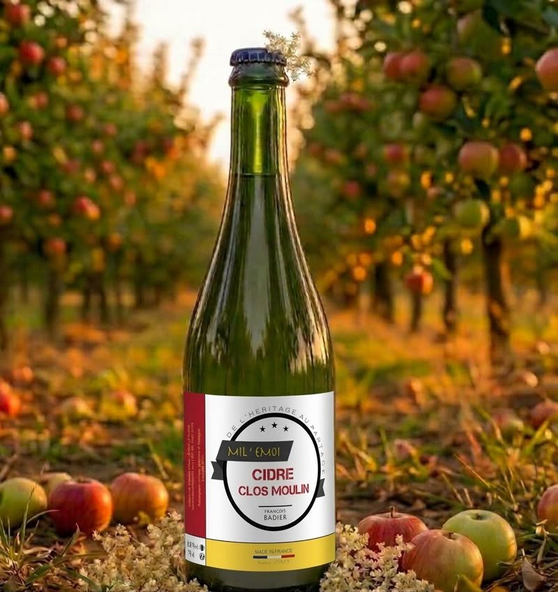 Bouteille de cidre Mil'Emoi